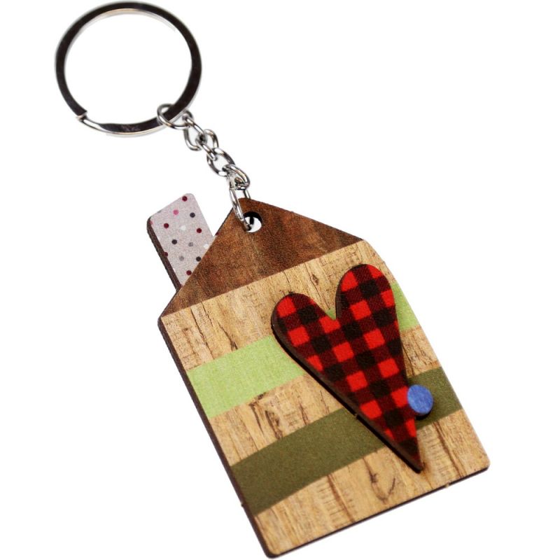 Keyring house 9cm