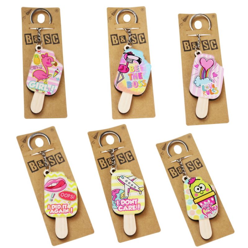 Keyring ice cream 9cm