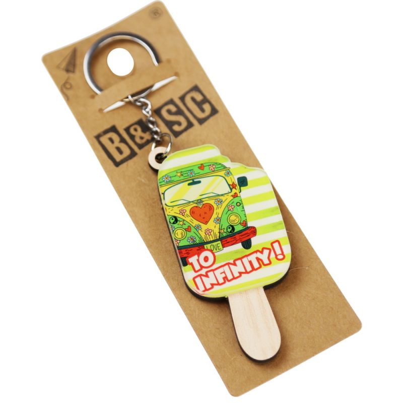 Keyring ice cream 9cm