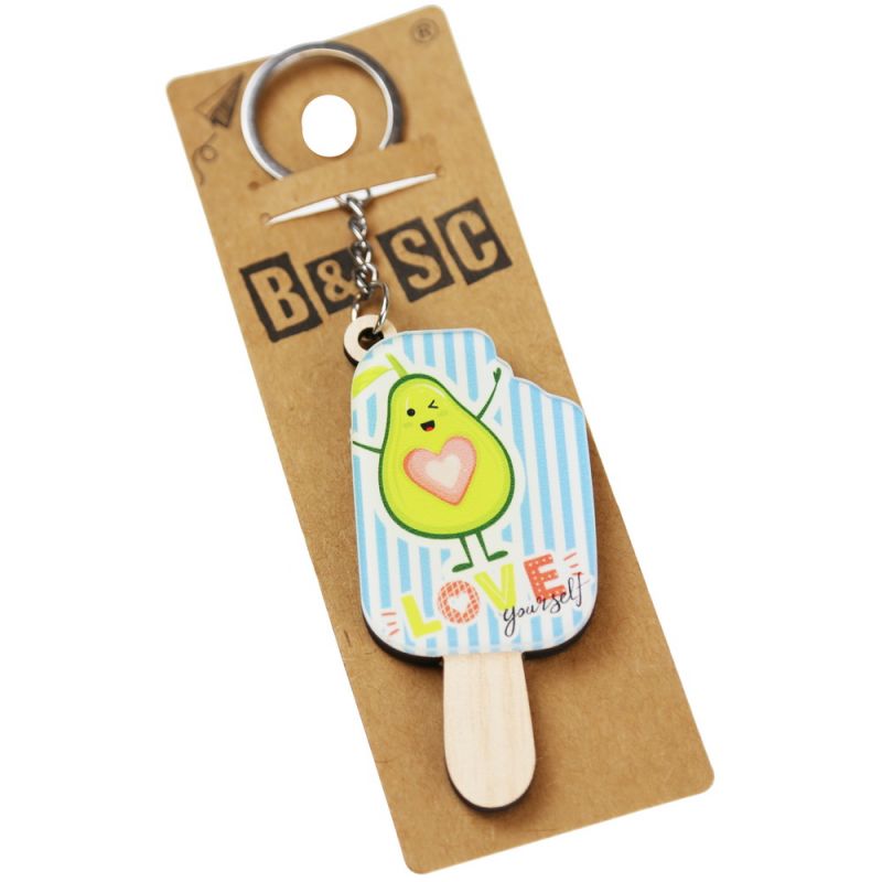 Keyring ice cream 9cm