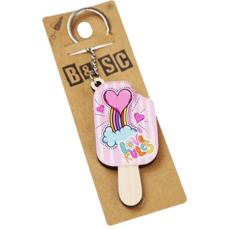 Keyring ice cream 9cm