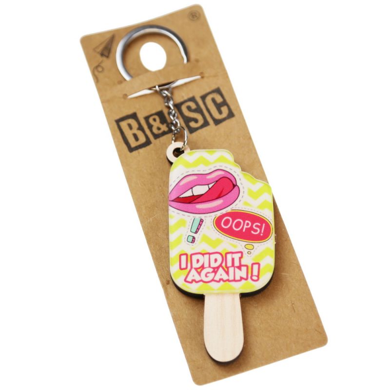 Keyring ice cream 9cm