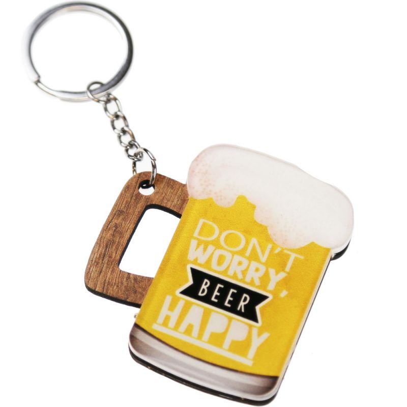 Keyring glass of beer 6,5cm