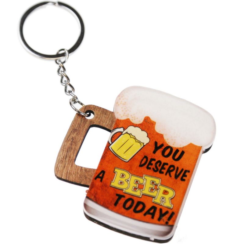 Keyring glass of beer 6,5cm