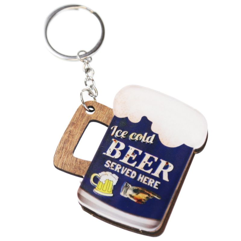 Keyring glass of beer 6,5cm