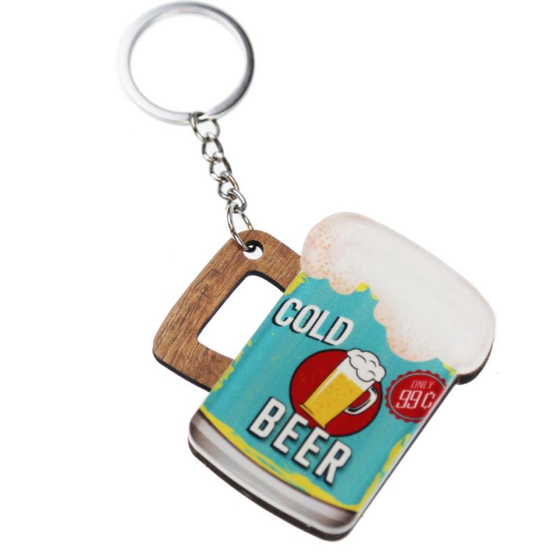 Keyring glass of beer 6,5cm