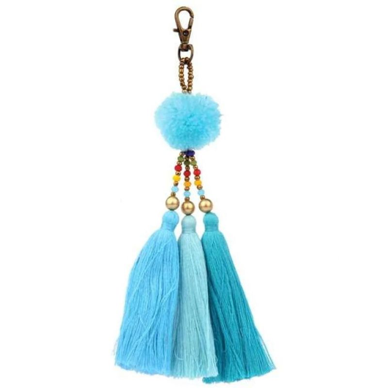 Pompom keyring