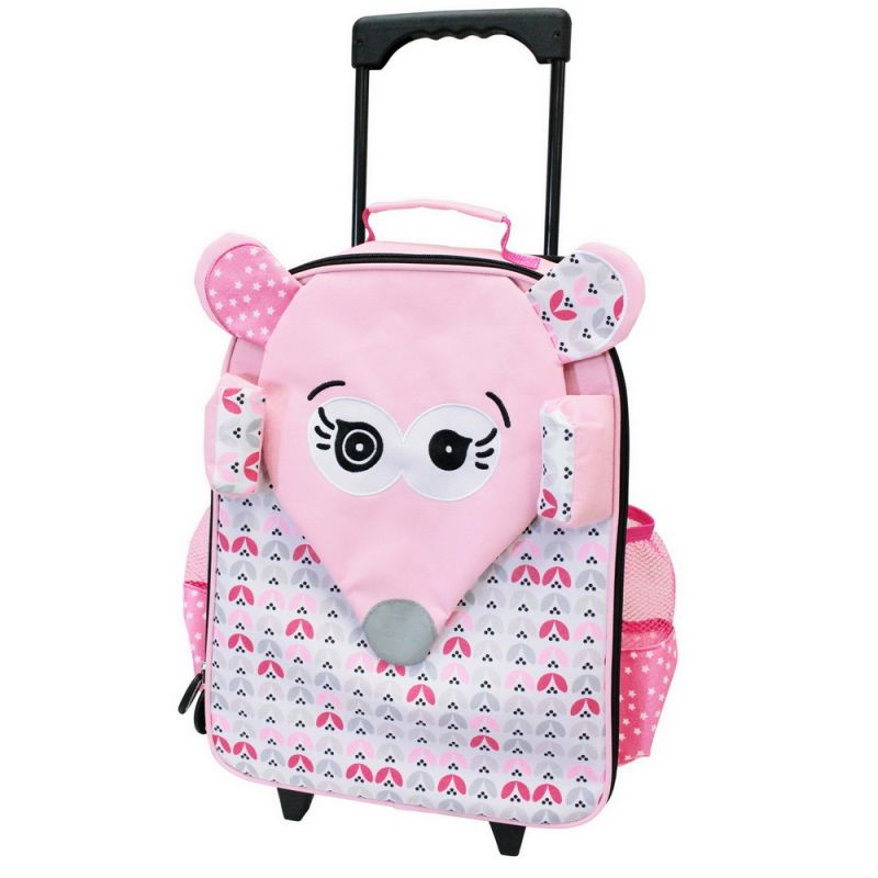 2-wheel trolley bag Coquelicos the Mouse