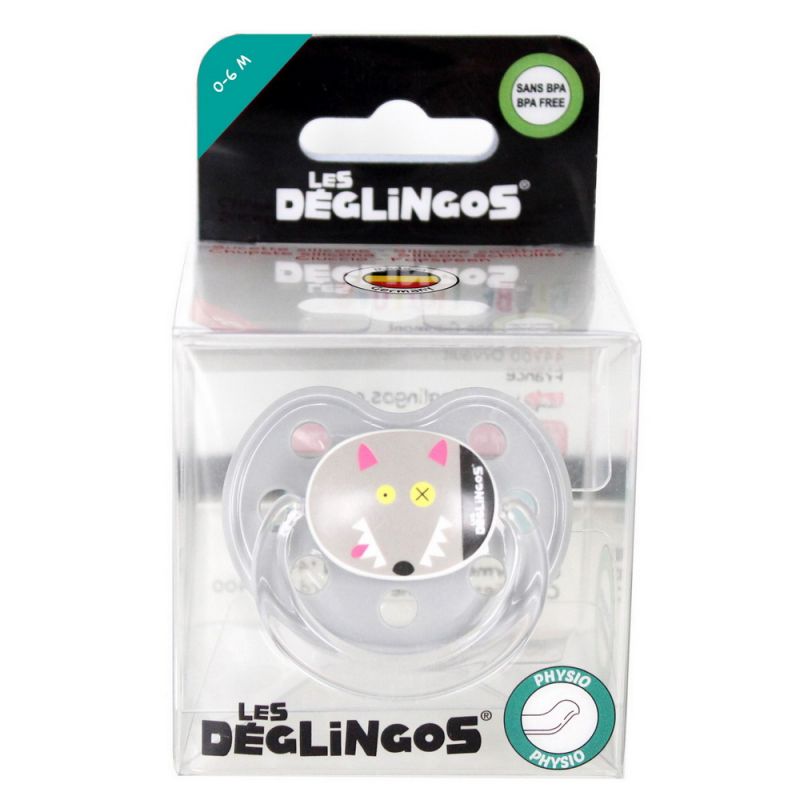 Πιπίλα σιλικόνης 0-6μ. Λύκος