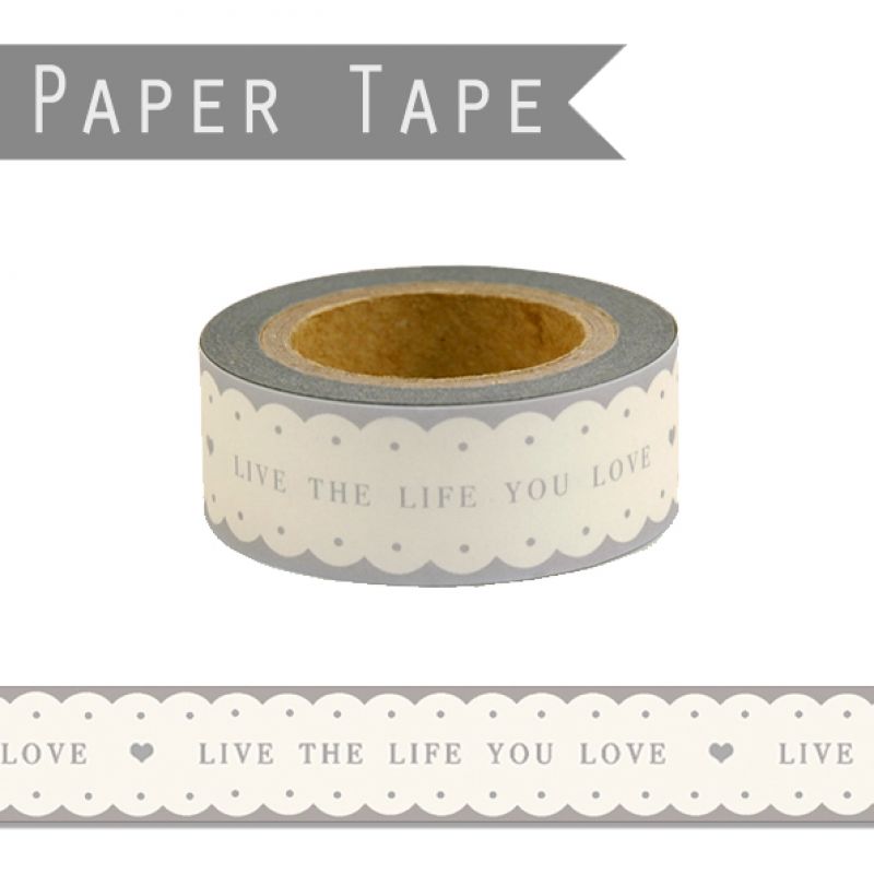 Paper tape  - Live the