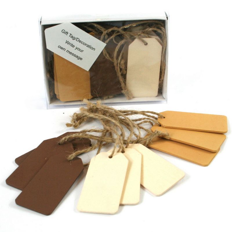 S/24 Hanging Wooden Tags