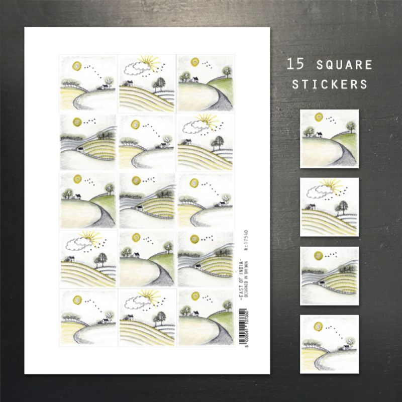 Sticker sheet-Countryside (15)
