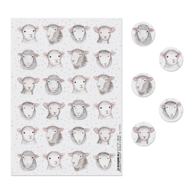 Sticker sheet-Sheep (24)