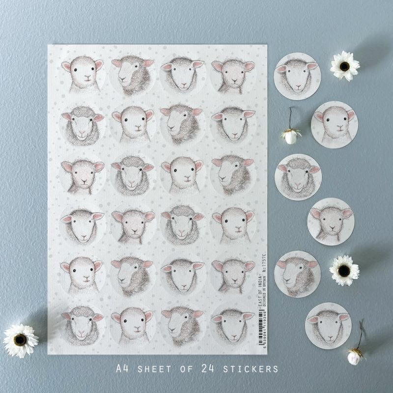 Sticker sheet-Sheep (24)