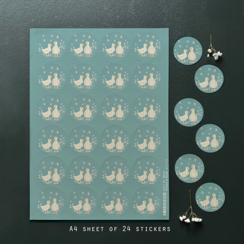 Sticker sheet-Ducklings (24)
