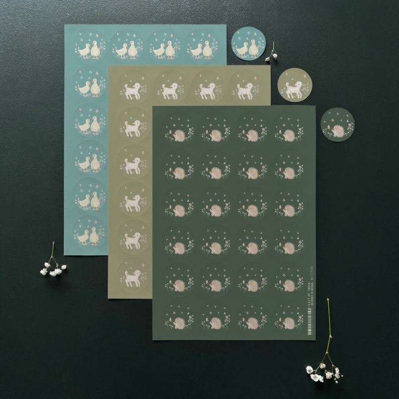 Sticker sheet-Lamb (24)