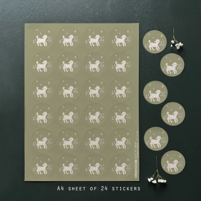 Sticker sheet-Lamb (24)