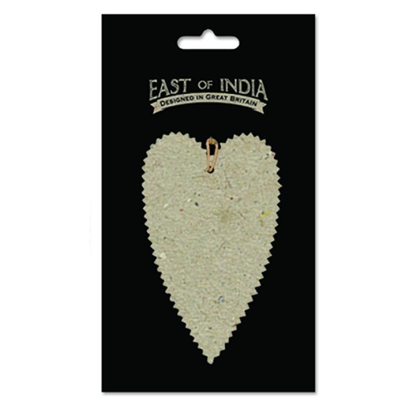 Heart tag pack - Recycled brown