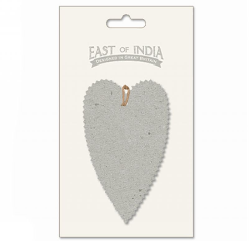 Heart tag pack - Recycled grey