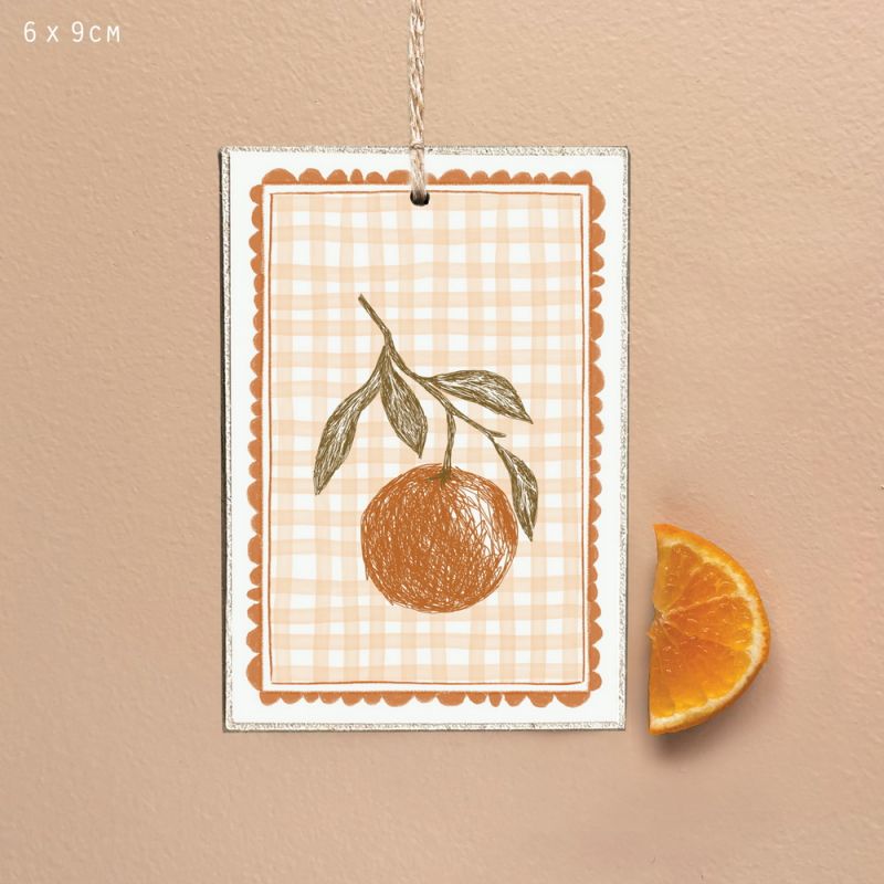 Ετικέτα φρούτα 8,8x6εκ.-Orange
