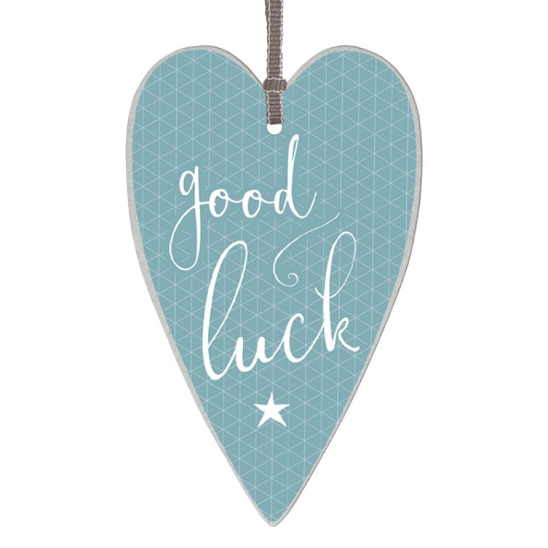 -Heart tag-Good luck
