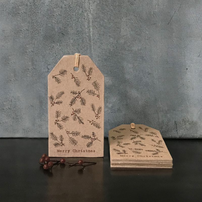 Εττικέτες Berries Σετ/6 - Κραφτ