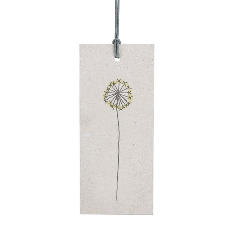 Flower sprig tag-Dandelion