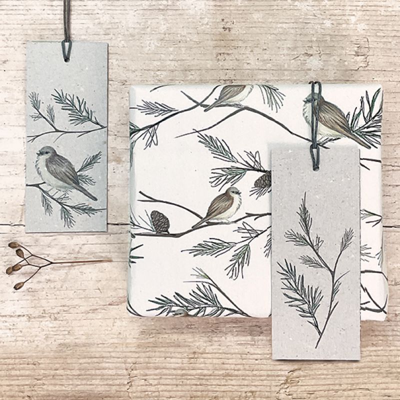 Ετικέτα Birds & berry 10,5εκ.- Σπουργίτι