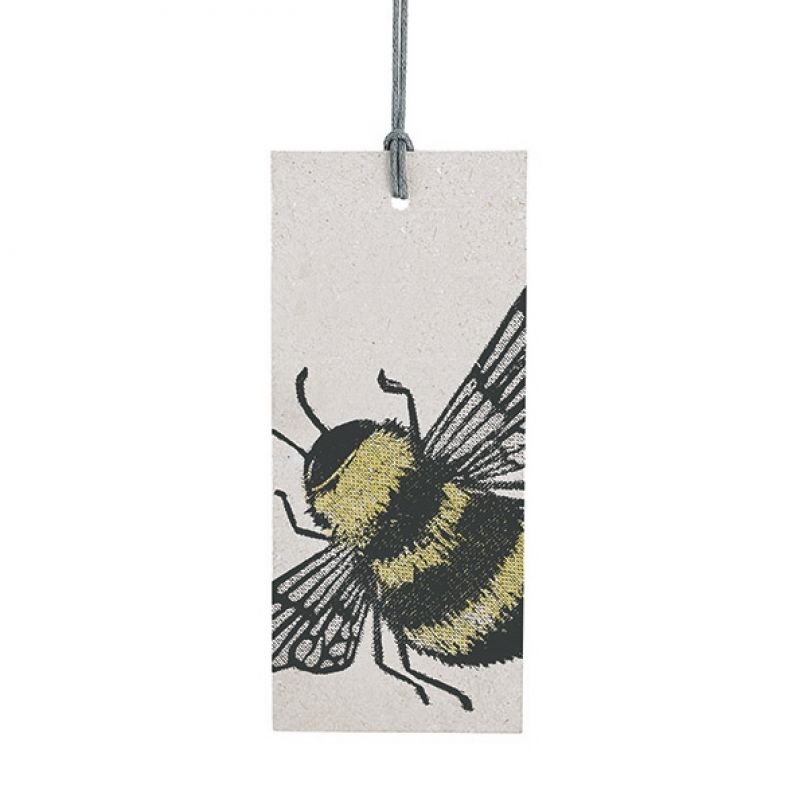 Wood block tag-Bee