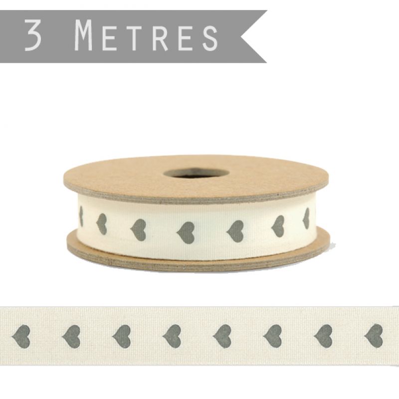 Κορδέλα 3μ. - Καρδιές