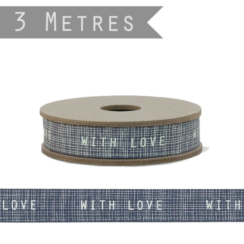 3m geometric ribbon – With love