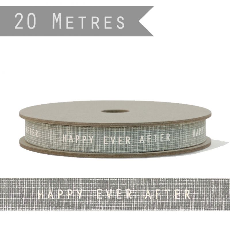 20m geometric ribbon– Happy  ever  after