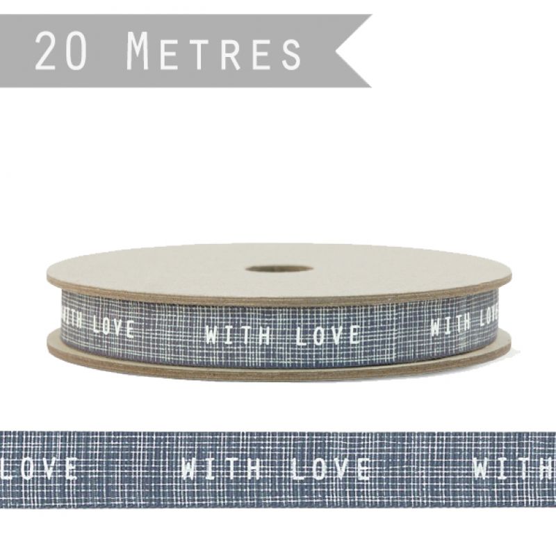 20m geometric ribbon– With love