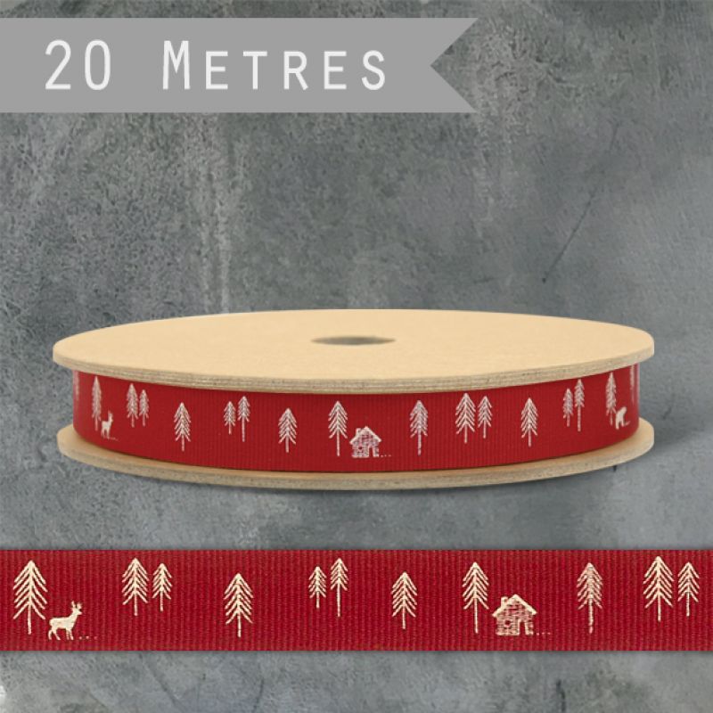 20m Ribbon-Red pine forest