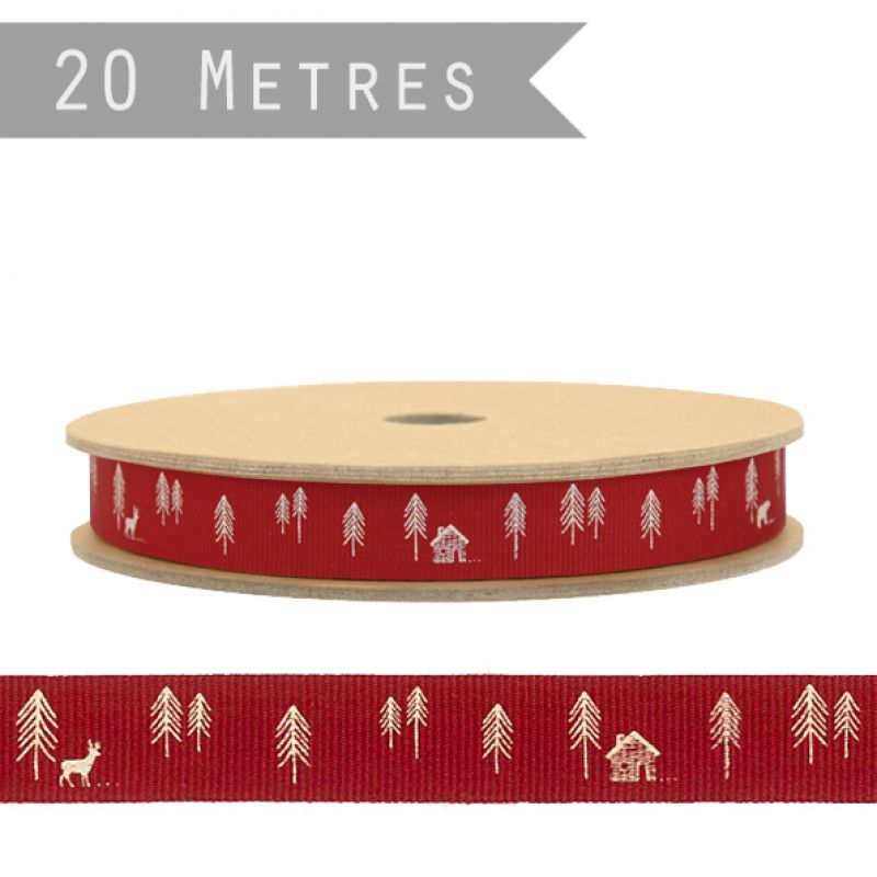 20m Ribbon-Red pine forest