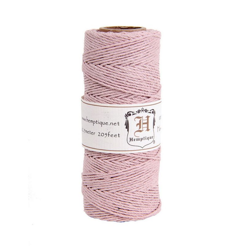 Powder Pink Cord Spool 50g x 62.5mtr