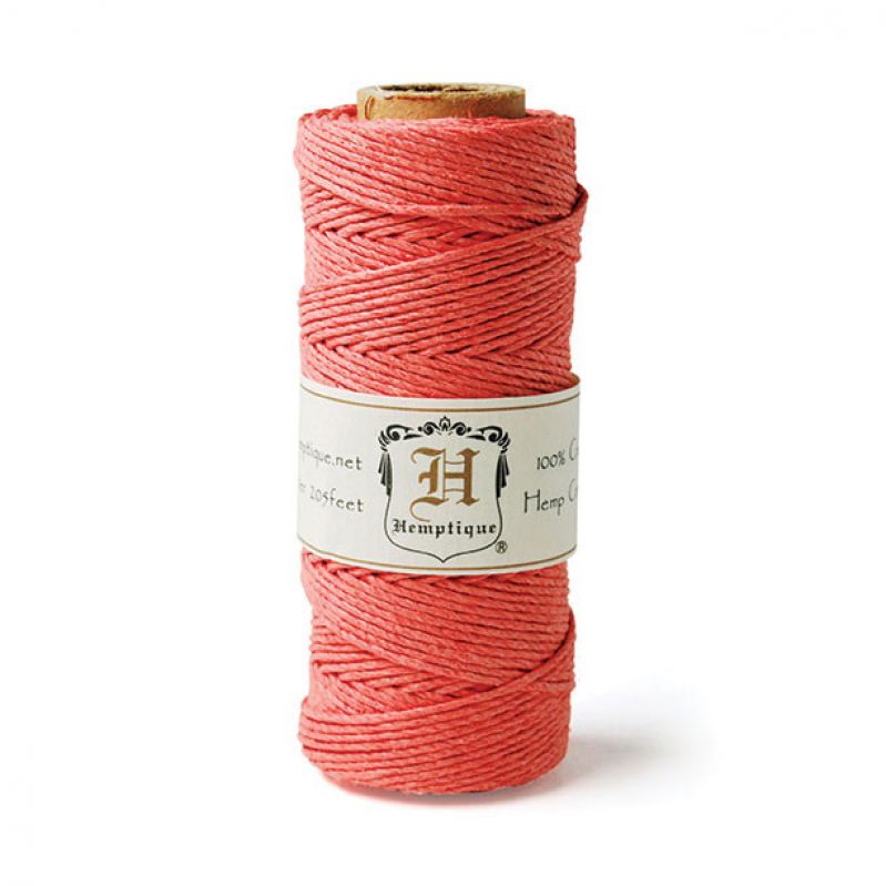 Sunset Coral Cord Spool 50g x 62.5mtr