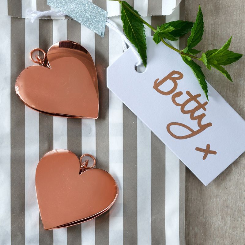 S/2 ROSE Heart Decoration