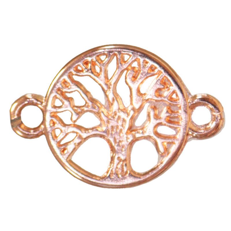 Tree of life 2cm - pink gold