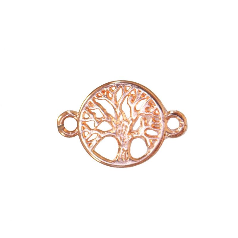 Tree of life 2cm - pink gold