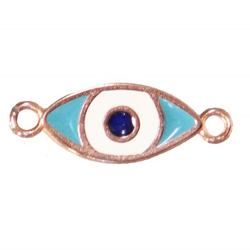 Evil eye - pink gold