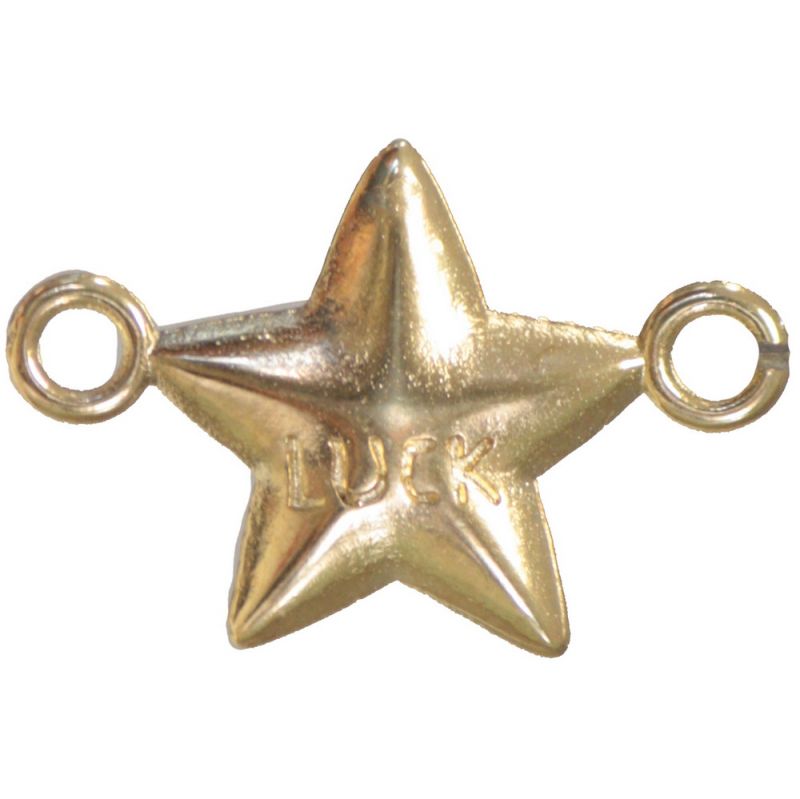 Βότσαλο αστέρι LUCK - Χρυσό