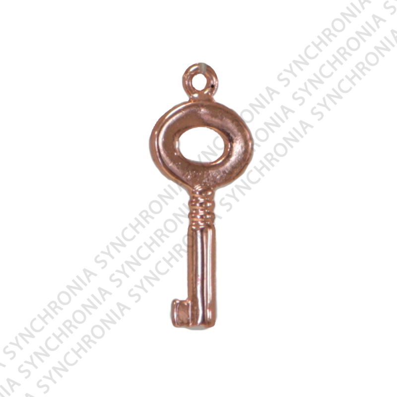 Small metal key - Copper